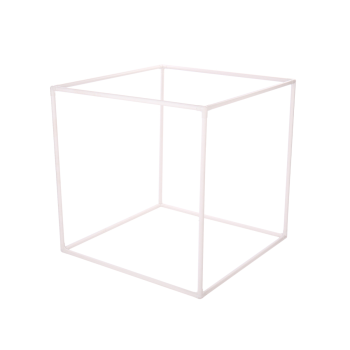 Alternative view of White Plastic Den Frame - Sensory Den Making Play for Indoor & Outdoor - 1m x 1m